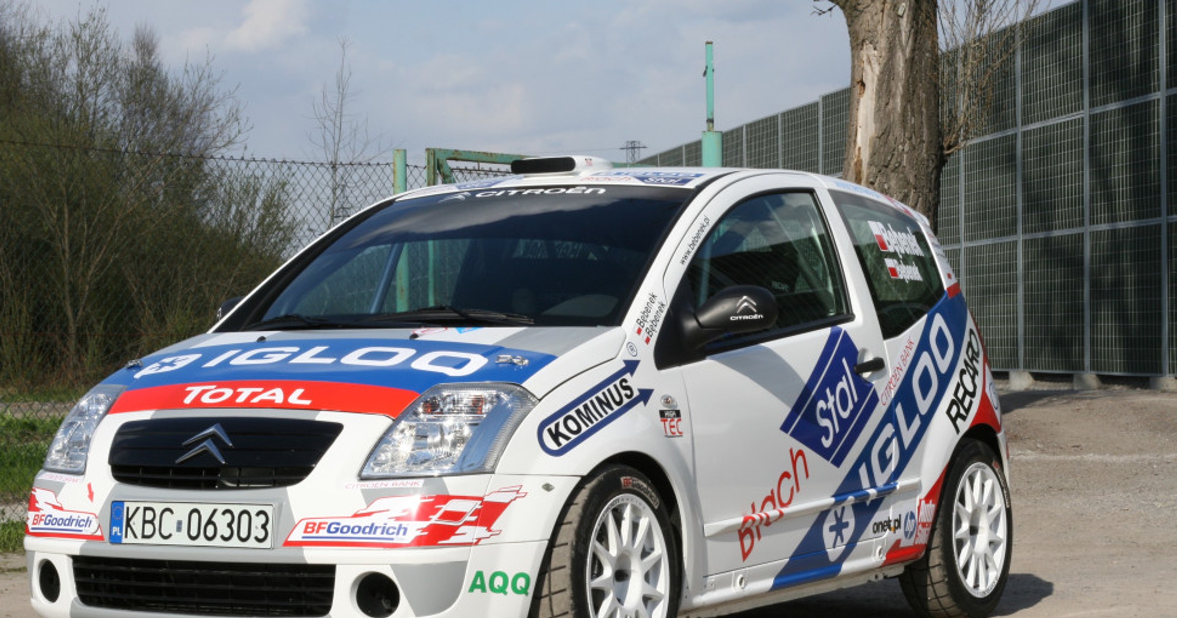Rajd Elmot 2010: bracia Bębenkowie liderami w Citroën Racing Trophy Polska