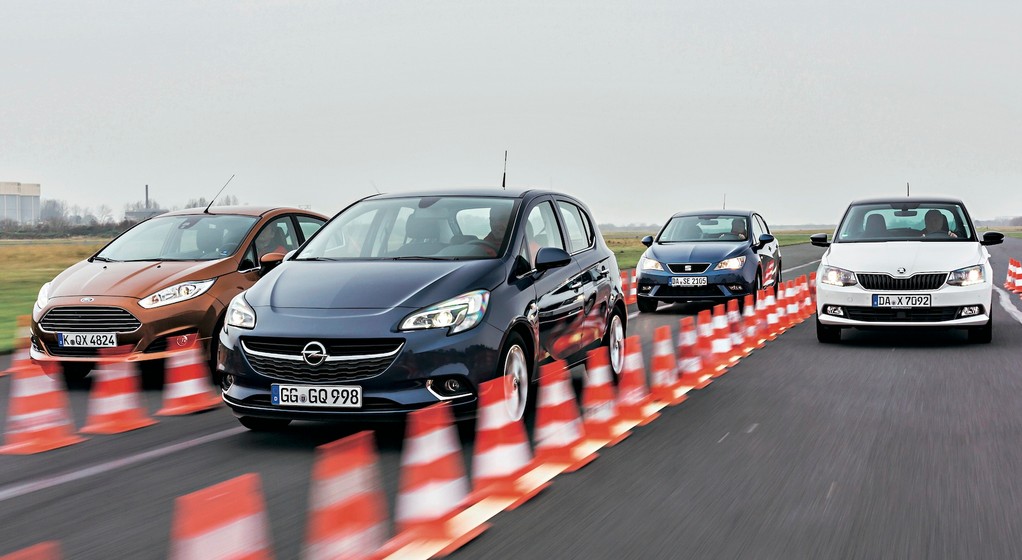Ford Fiesta, Opel Corsa, Seat Ibiza, Skoda Fabia (4)