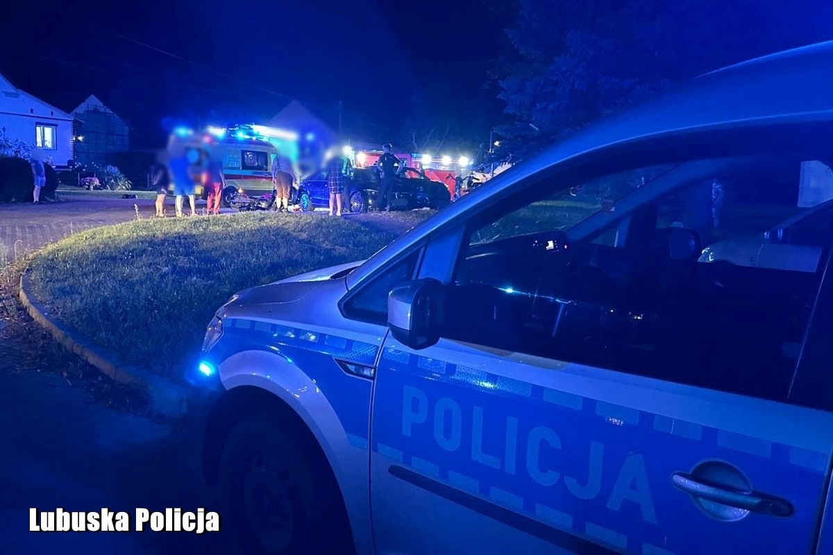 Dwaj bracia jechali na motocyklu bez kasków. Zginęli na miejscu