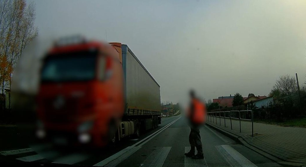 Popełnił wykroczenie na oczach inspektorów CANARD. Nie było sensu jechać dalej