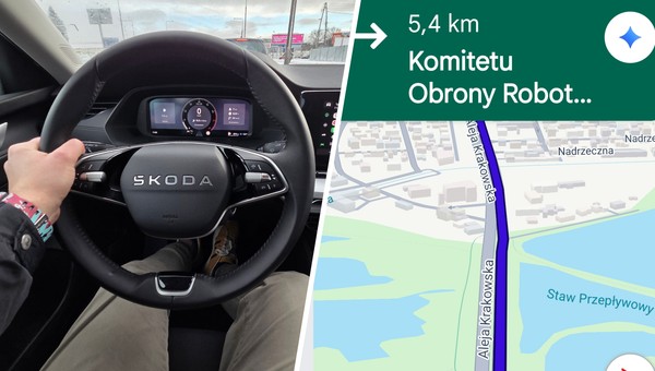 Gemini w Google Maps