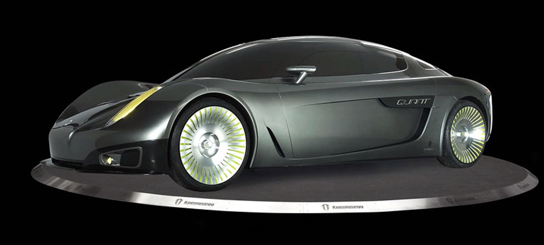 Genewa 2009: Koenigsegg Quant – 512 elektrycznych koni