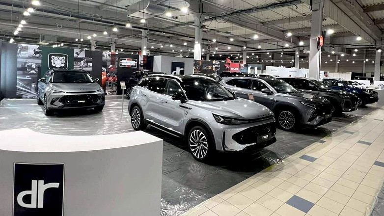 Grupa DR podczas Warsaw Moto Show