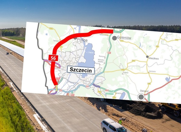 Powstanie nowy fragment Zachodniej Obwodnicy Szczecina. GDDKiA wybrała wykonawcę projektu