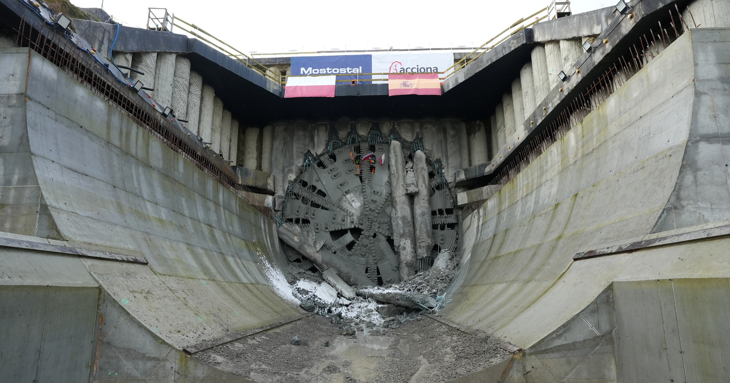 Portal północny - tunel na S19 Rzeszów Południe - Babica