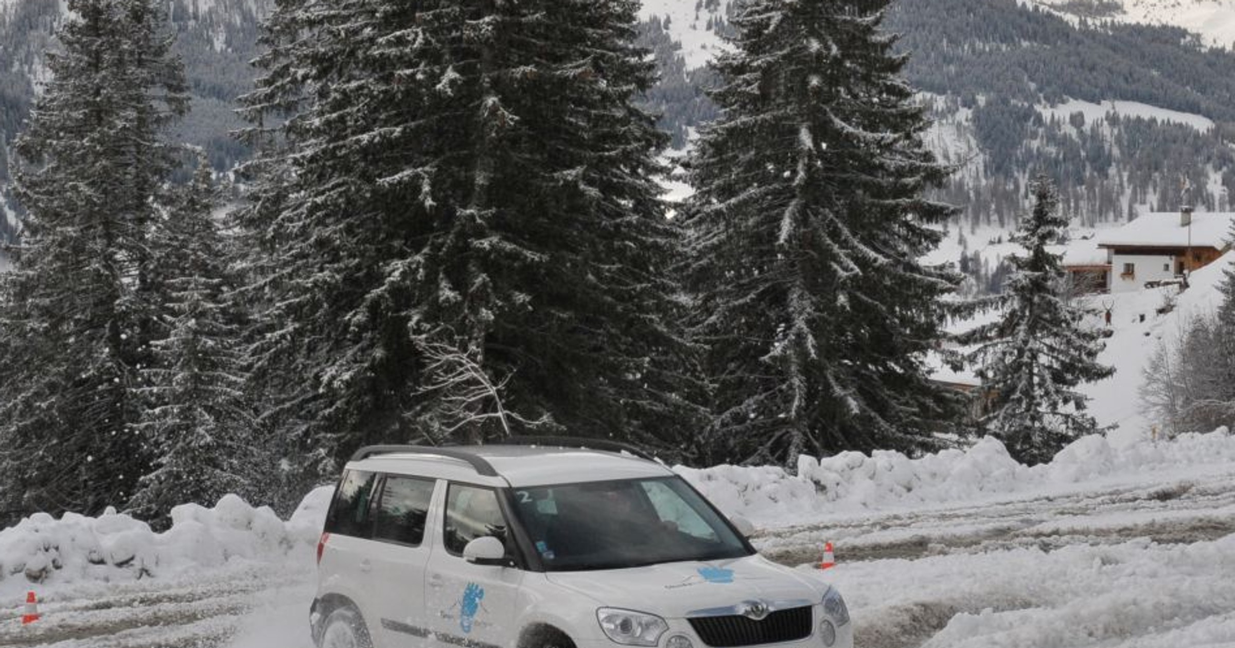 Skoda Yeti - Radzi sobie nawet w Alpach