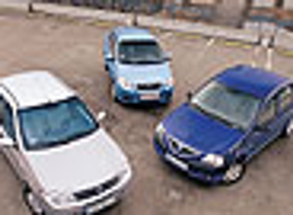 Fiat Albea, Dacia Logan, Chevrolet Aveo - Auta dla budżetówki