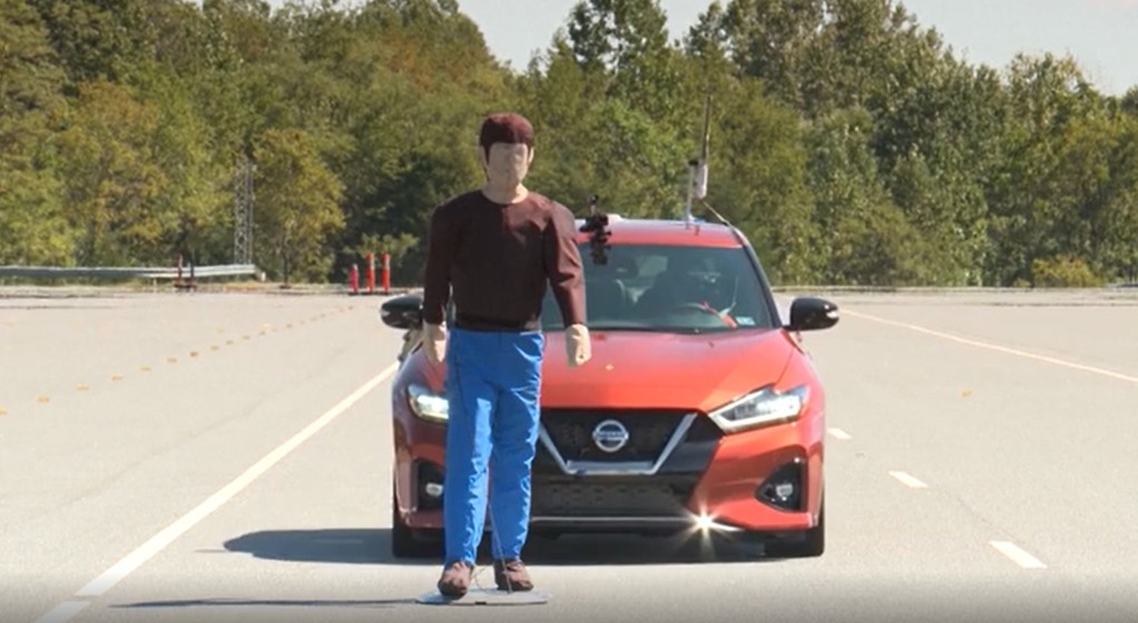 Test wykrywania pieszych