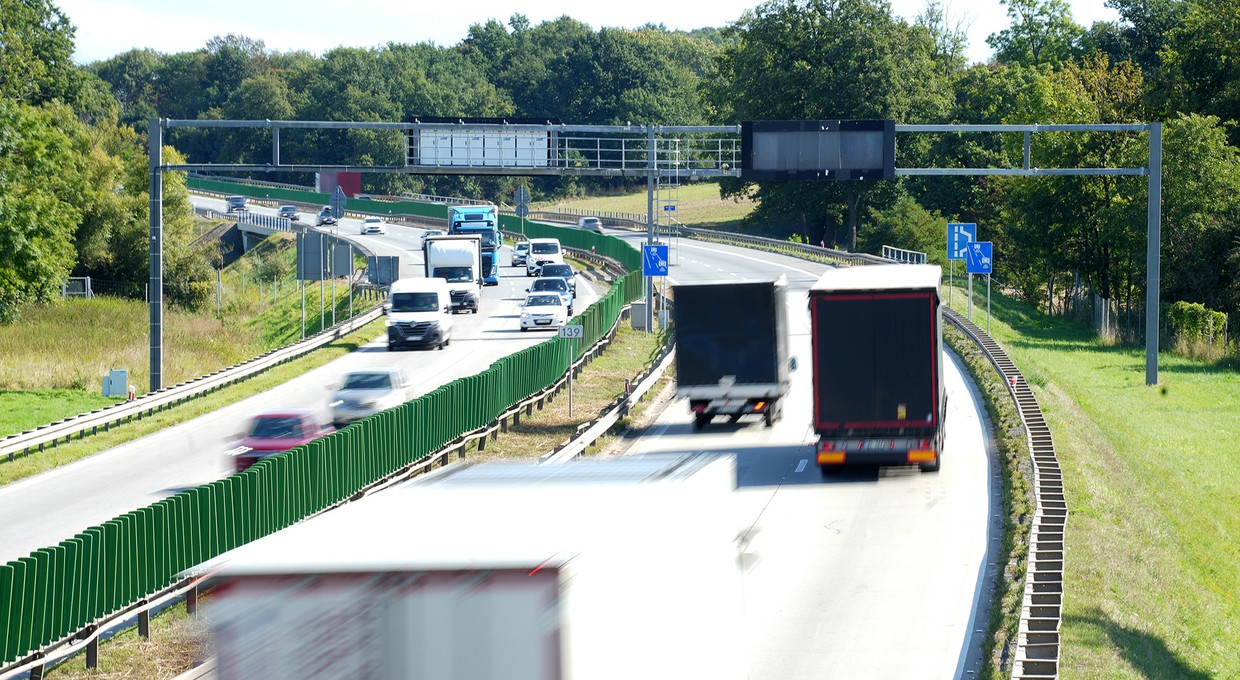 Drugi odcinkowy pomiar prędkości na autostradzie A4. Już został włączony