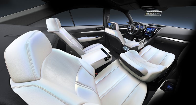 Detroit 2009: Subaru Legacy Concept – zapowiedź nowej generacji