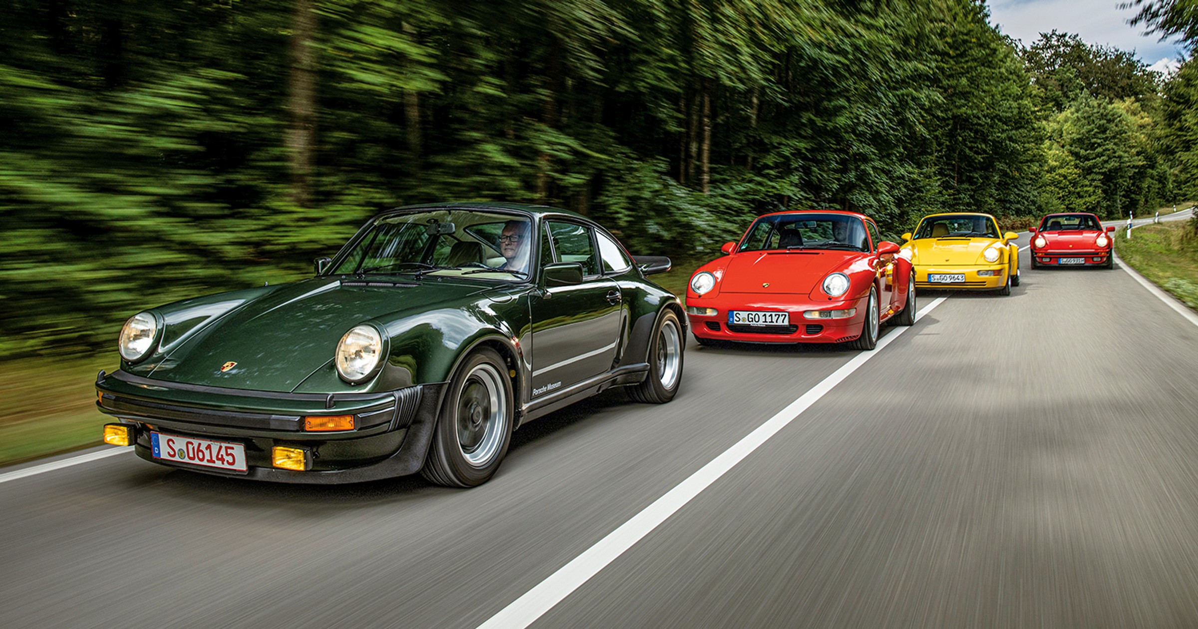 45 lat Porsche 911 Turbo