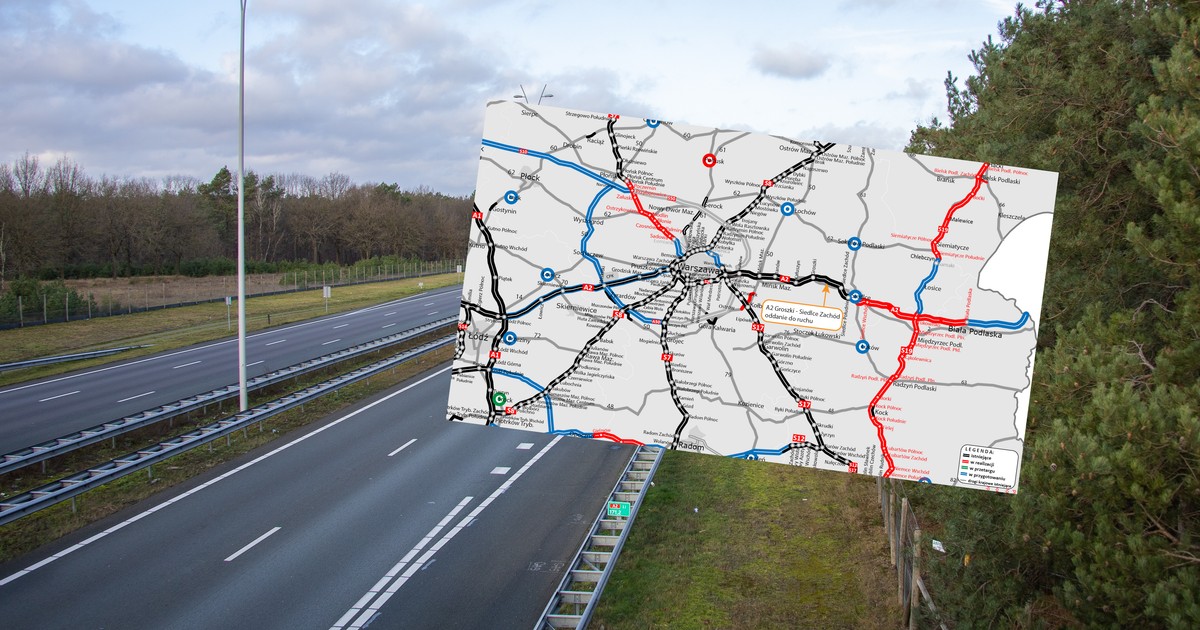 Autostrada A2 do Siedlec - zdj. ilustracyjne
