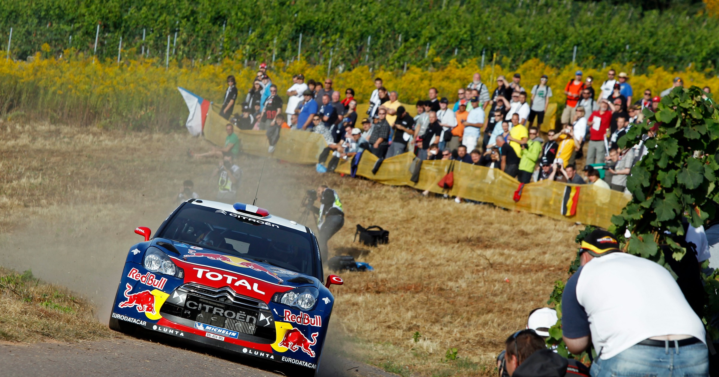 WRC Rajd Niemiec 2012: Loeb najszybszy na testowym