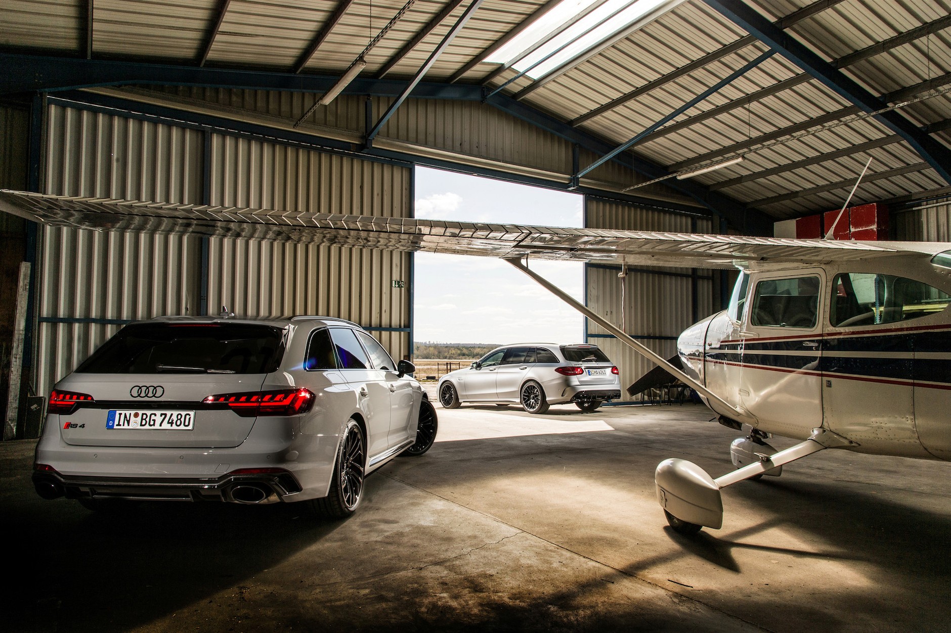 Audi RS 4 Avant kontra Mercedes-AMG C 63 T