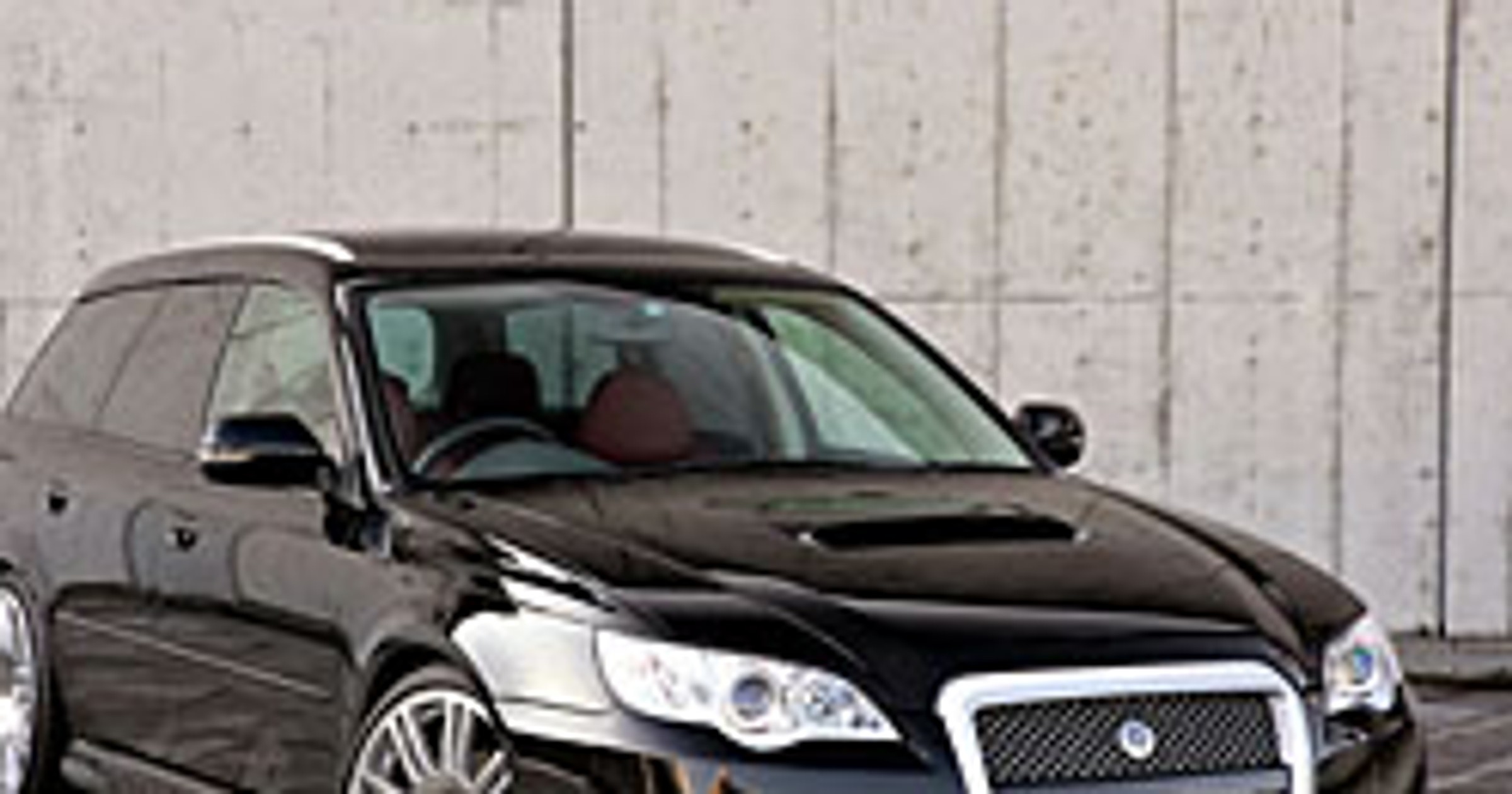 DAMD przygotował pakiet BlackXMetal dla Subaru Legacy kombi