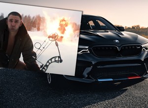 Wysadził w powietrze BMW M5 Competition, by uczcić pamięć kolegi