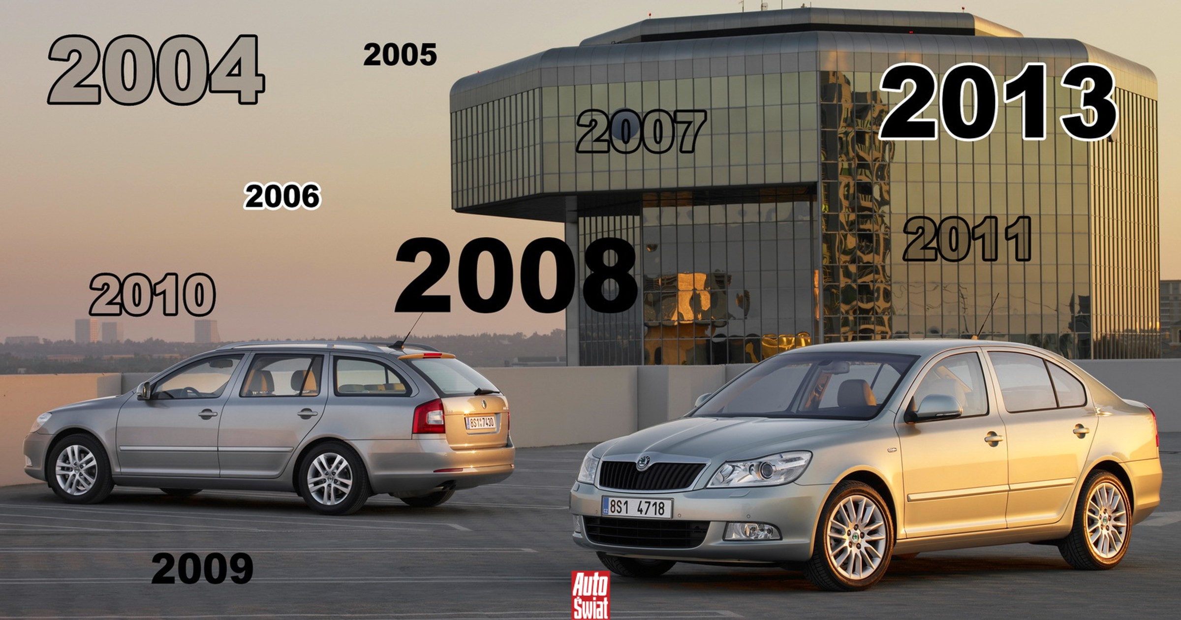 Skoda Octavia II - zobacz jak zmieniała się druga generacja - Auto Świat