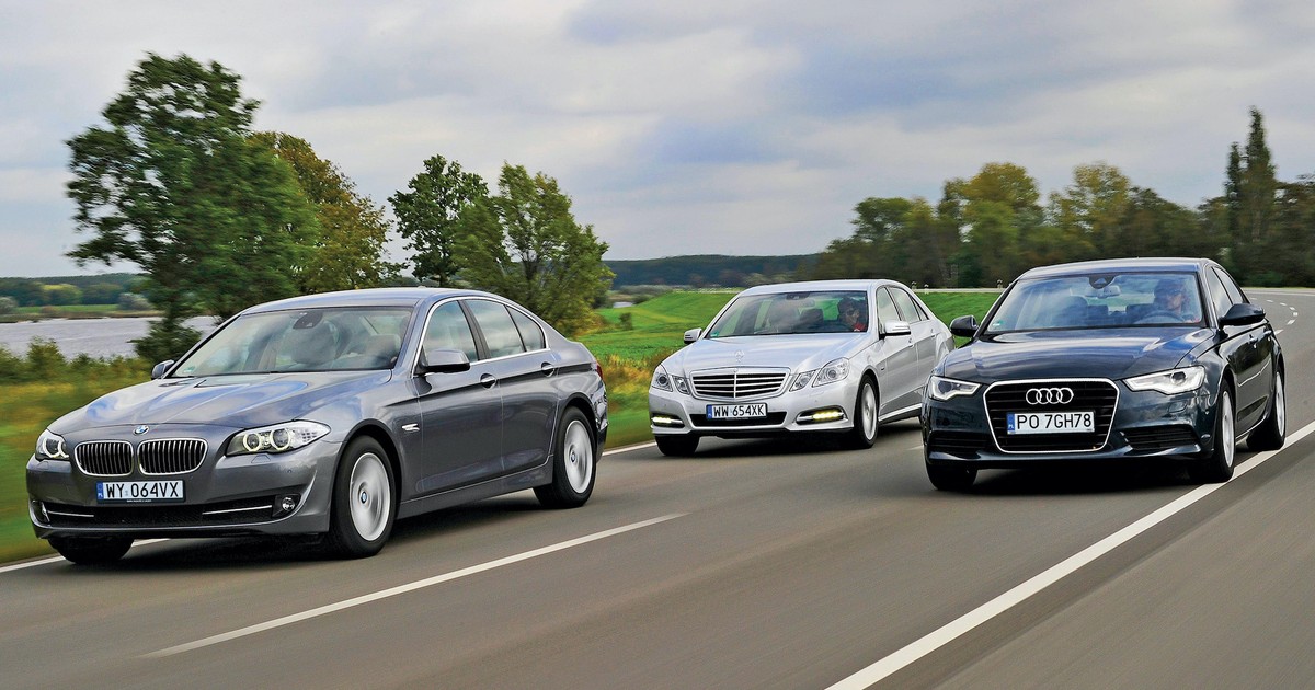Porównanie – Audi A6, BMW serii 5 i Mercedes klasy E
