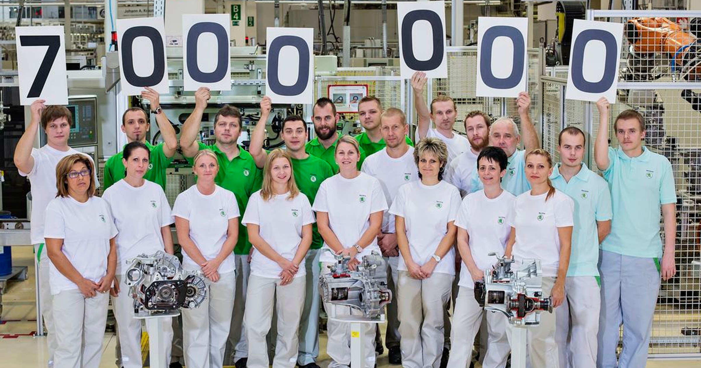 Skoda w Mlada Boleslav wyprodukowała 7 mln przekładni