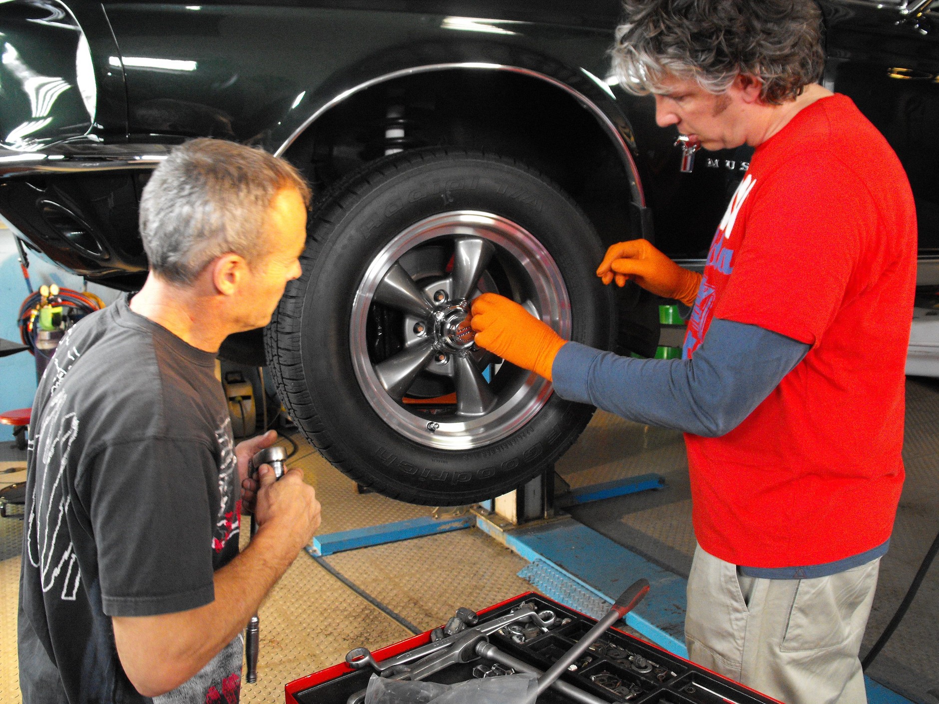 Fani czterech kółek w akcji