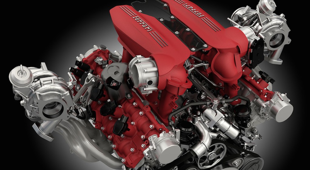 Ferrari 488 gtb silnik
