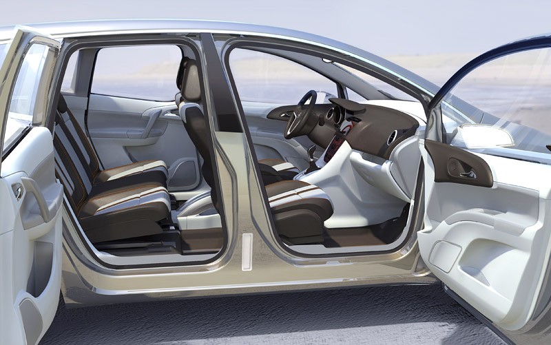 Genewa 2008: Opel Meriva Concept – czy nowe FlexDoors trafią do produkcji?