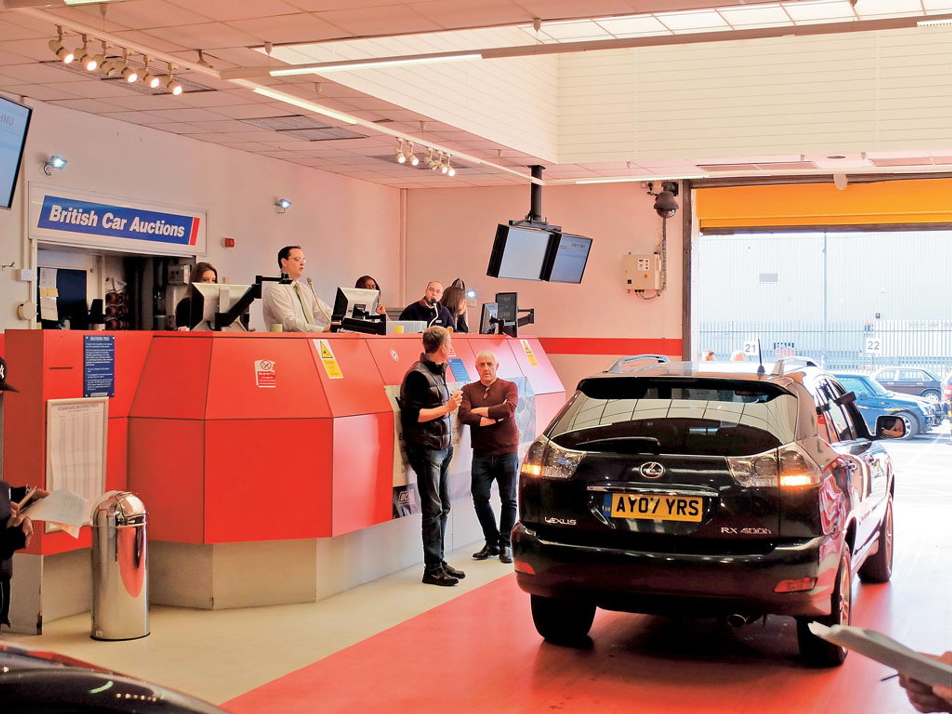 Brytyjska specjalność - aukcje samochodowe