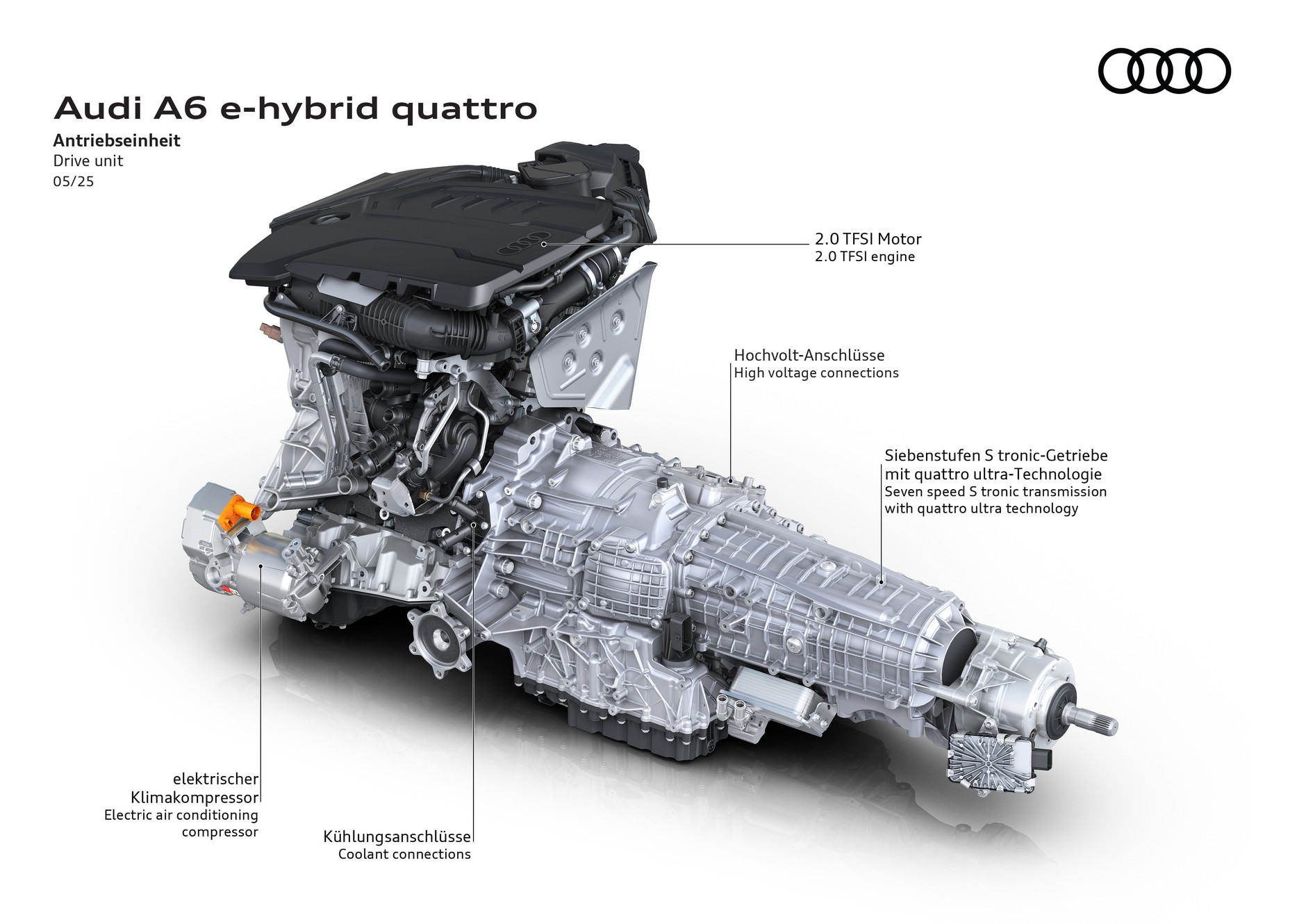 Audi A6 z napędem hybrydowym plug-in