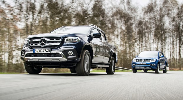 Volkswagen Amarok kontra Mercedes X - pikapy nie z tej ziemi