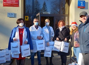 Akcja świąteczna Grupy Chodzeń na rzecz Domów Pomocy Społecznej