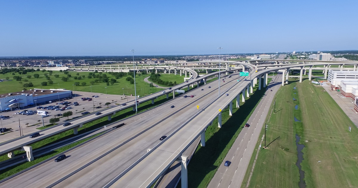 Budowa Katy Freeway pochłonęła kilka miliardów dolarów