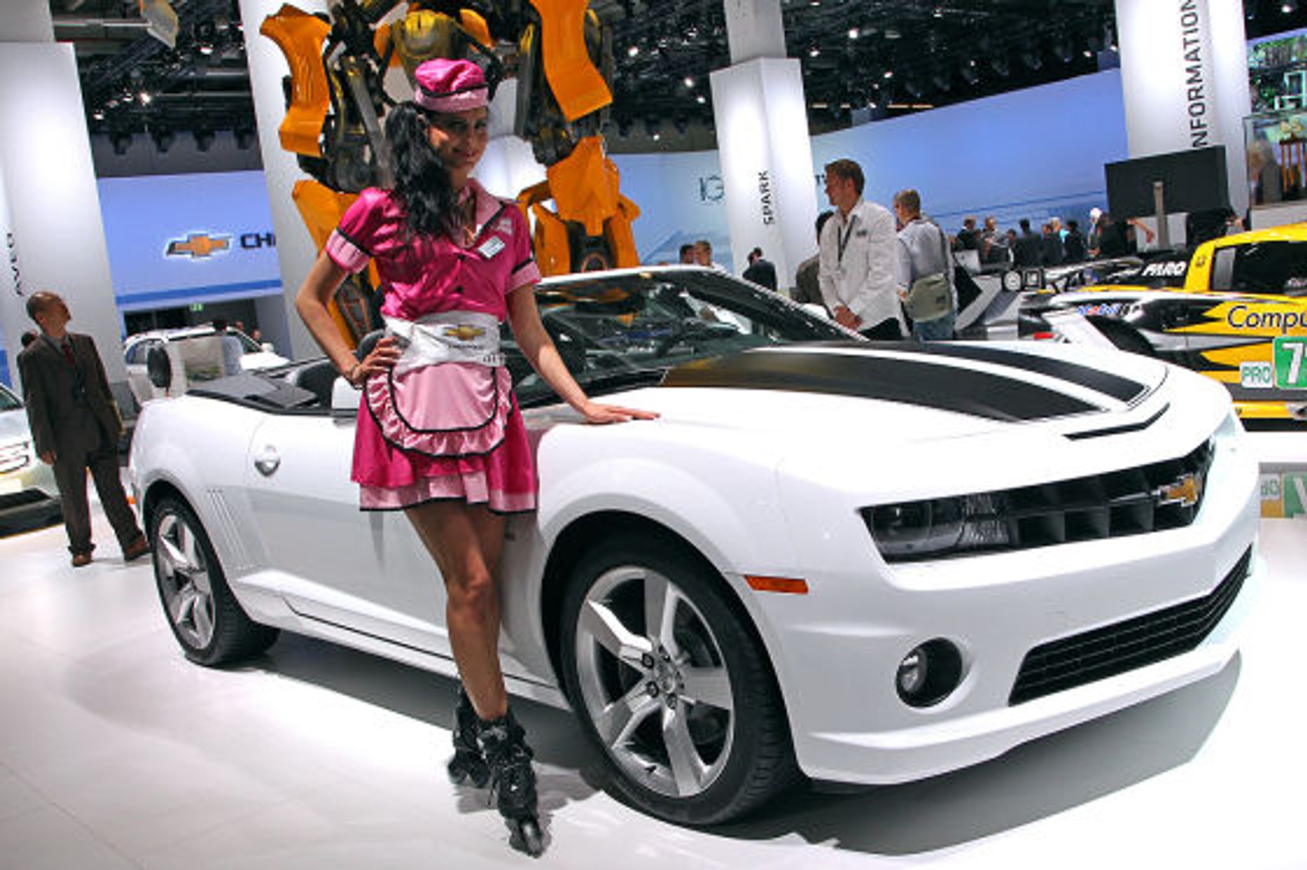 Najładniejsze dziewczyny Salonu Samochodowego Frankfurt 2011