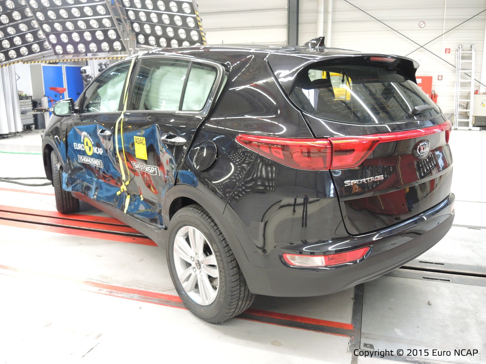 Kia Sportage - test zderzeniowy