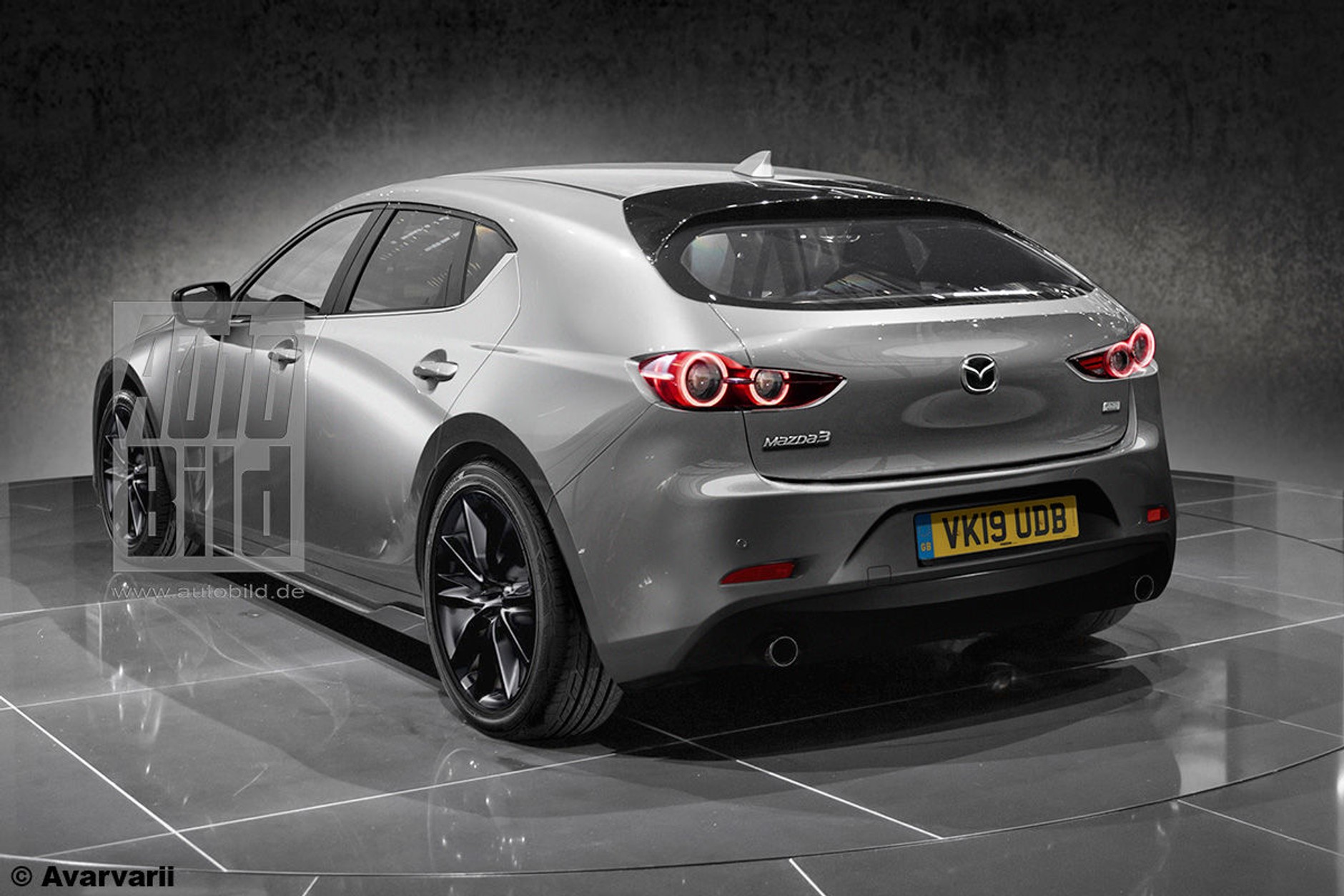 Nowa Mazda 3 - wizualizacja