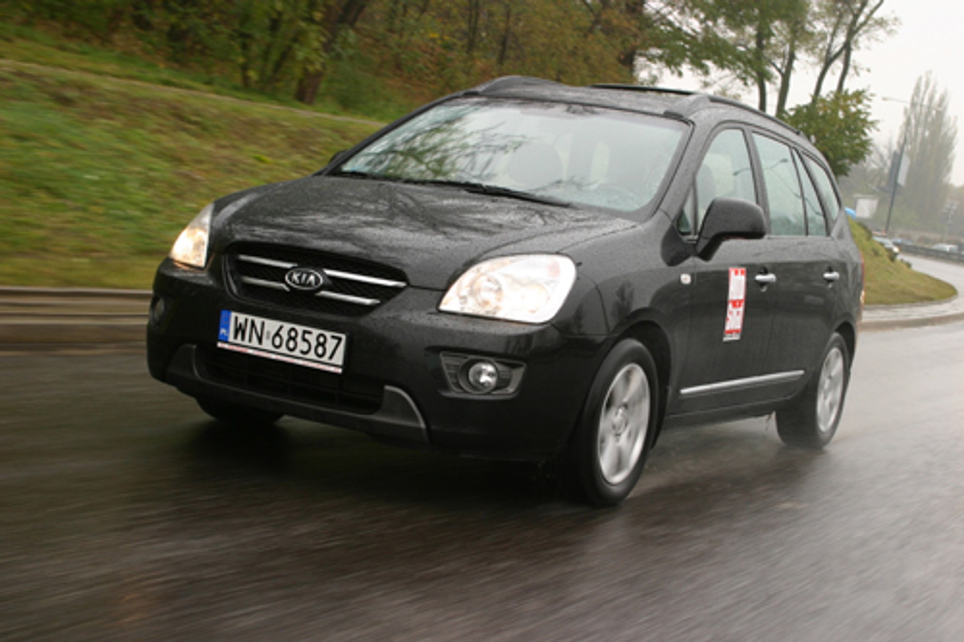 Kia Carens 2.0 CRDi - 7 osób i reklamówka