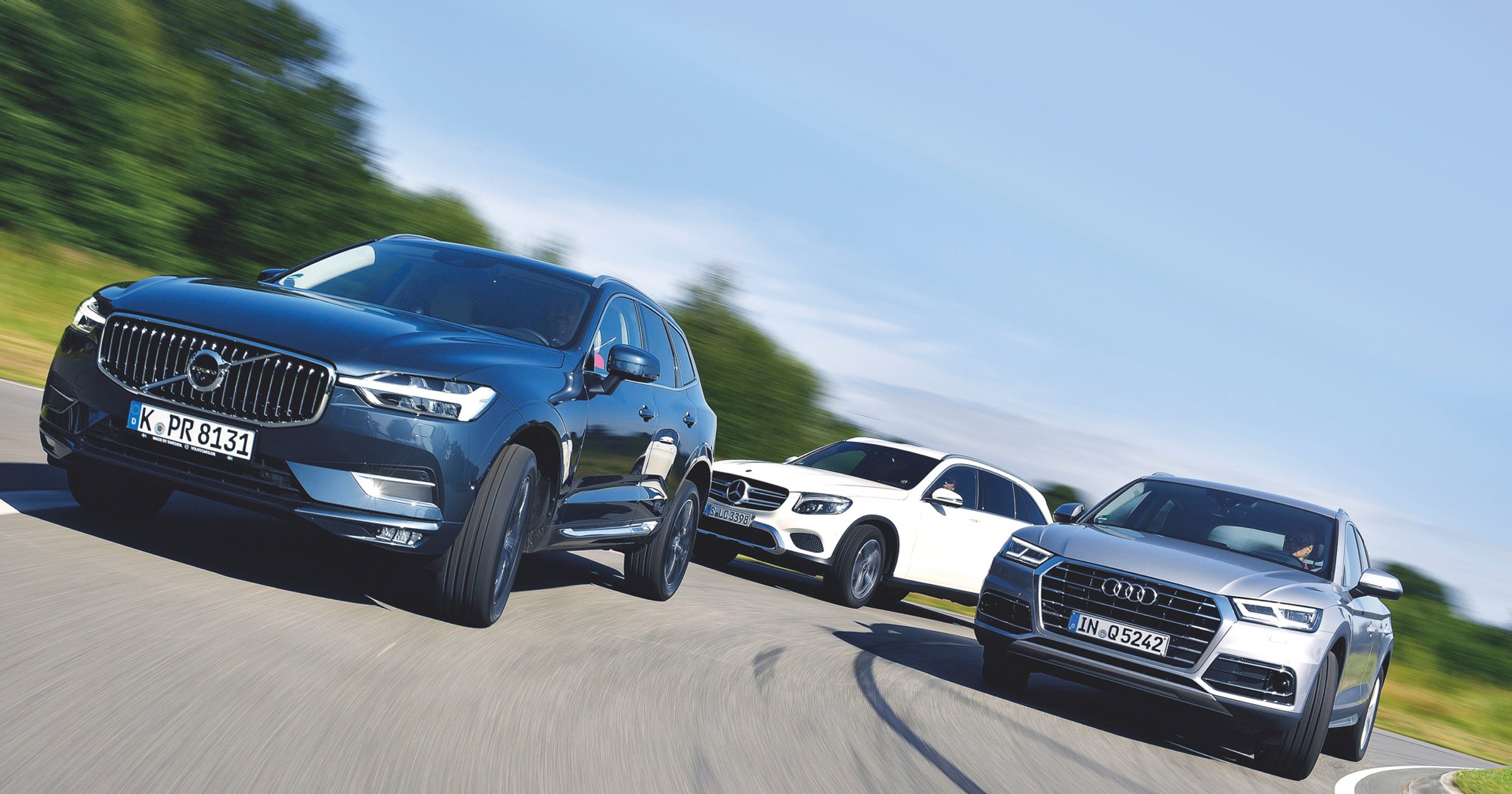 Nowe Volvo XC60 vs nowe Audi Q5 i Mercedes GLC - który SUV będzie lepszym wyborem?