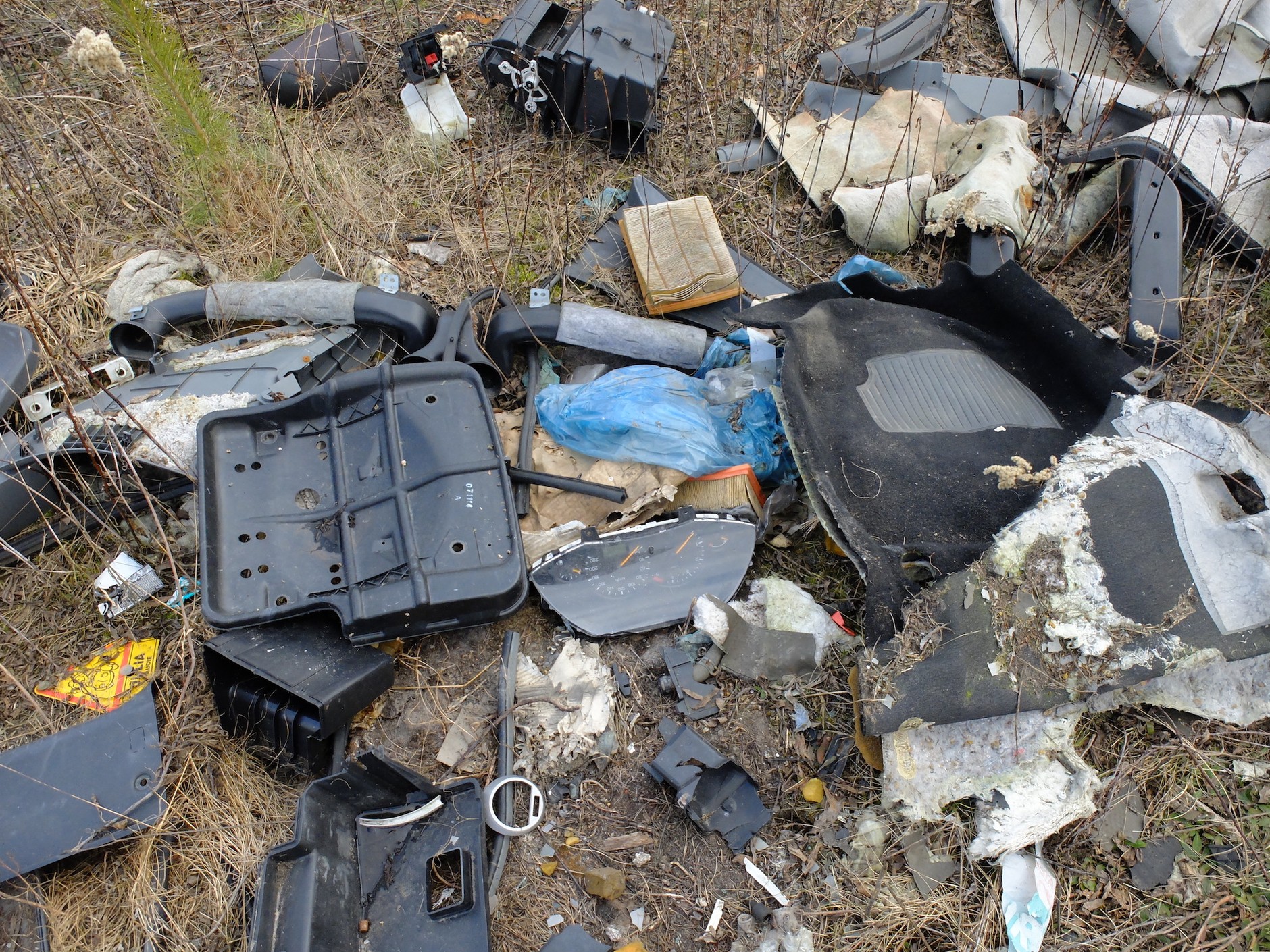 Zobacz, co zostaje z samochodów, które wpadły w ręce przestępców. Szokujące zdjęcia z lasów powiatu wołomińskiego!