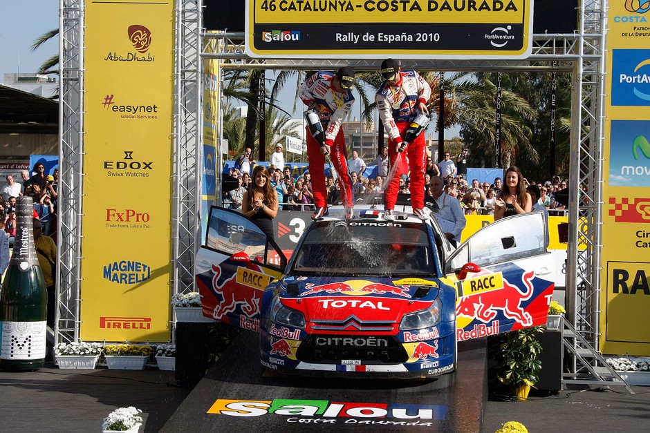 Rajd Hiszpanii 2010: ponownie Loeb i trzy Citroëny na pudle (galeria Rallyworld©Willy Weyens)