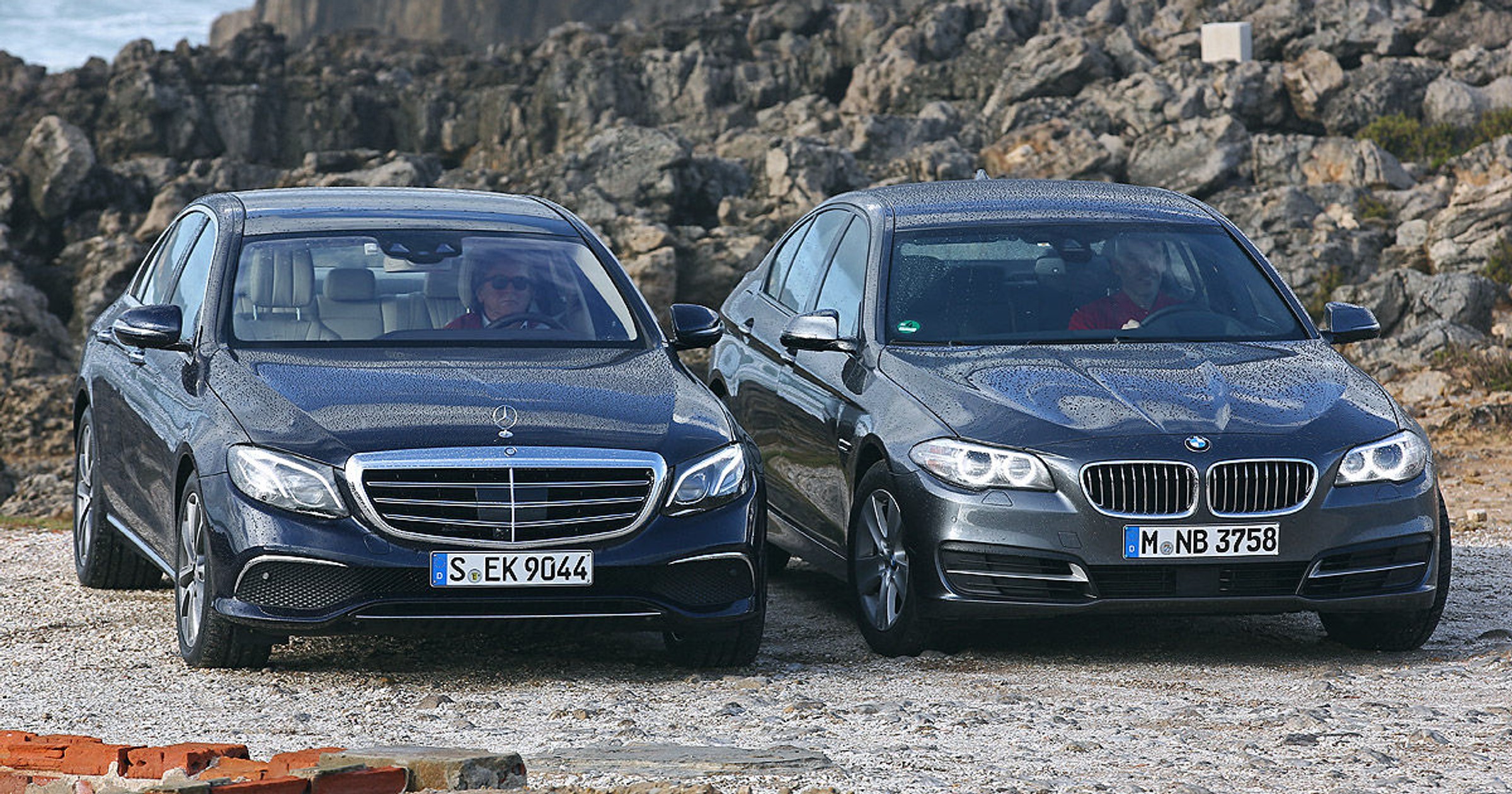 Mercedes klasy E kontra BMW serii 5 - co będzie nową siłą przewodnią?
