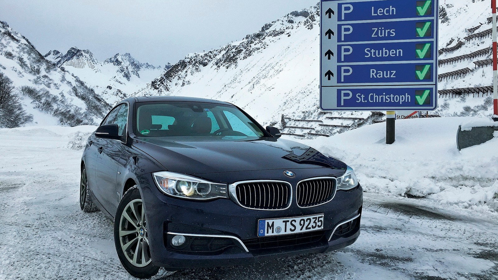 W takich warunkach napęd 4x4 to świetna sprawa! W Alpach działał
płynnie i był efektywny.