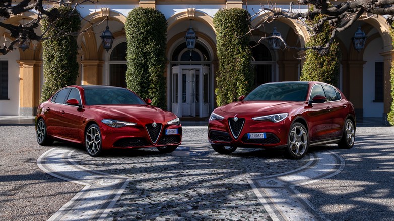 Alfa Romeo Stelvio i Giulia 6C Villa d'Este 2021