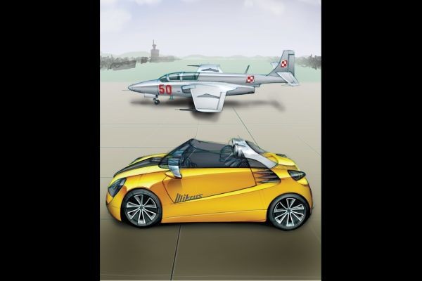 Mikrus Cabrio, autor Tomasz Biel