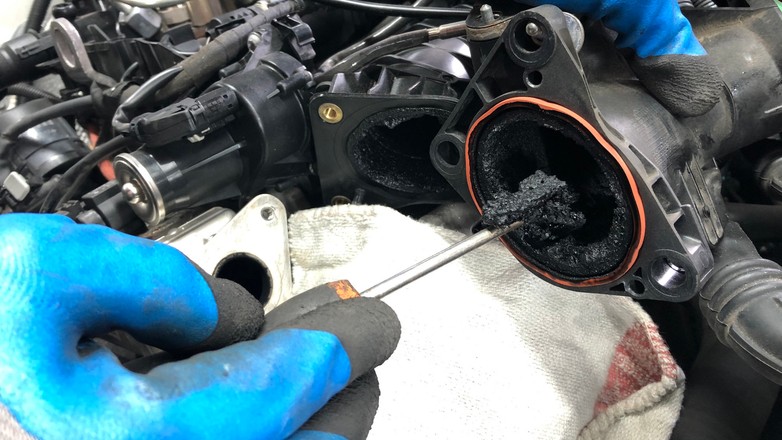 Czyszczenie układu dolotowego w dieslu common rail