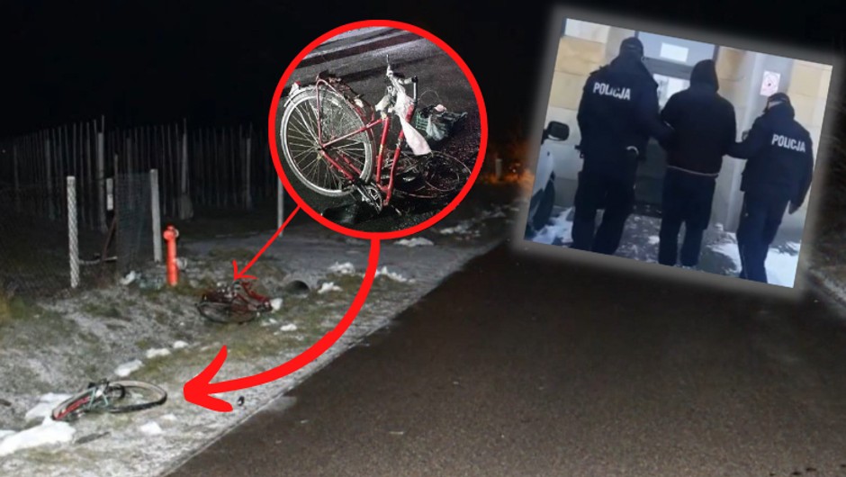 Sprawca uciekł z miejsca zdarzenia i ukrywał się przed policją