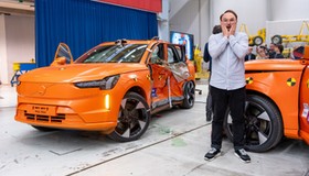 Widziałem na żywo test zderzeniowy elektryków Volvo