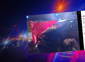 Wsiedli do auta z pijanym kierowcą, jeden nie żyje. Wypadek pod Słupskiem po policyjnym pościgu