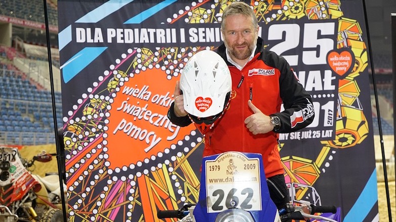 Rafał Sonik wystawił swój quad, na którym w Rajdzie Dakar 2009 zajął III miejsce