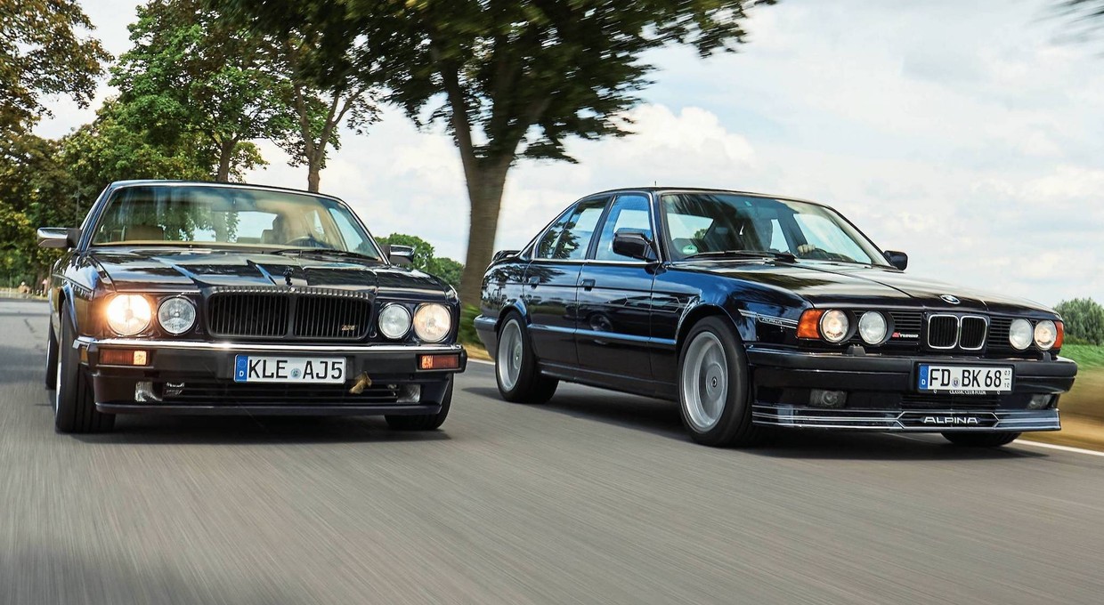 Najszybsze limuzyny świata – BMW Alpina i Jaguar Arden na mocnym dopingu