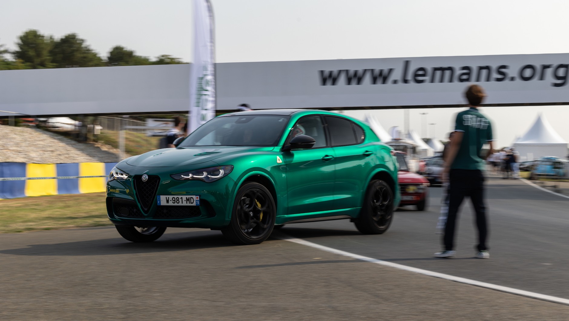 Alfa Romeo Quadrifoglio. Jazda w Le Mans
