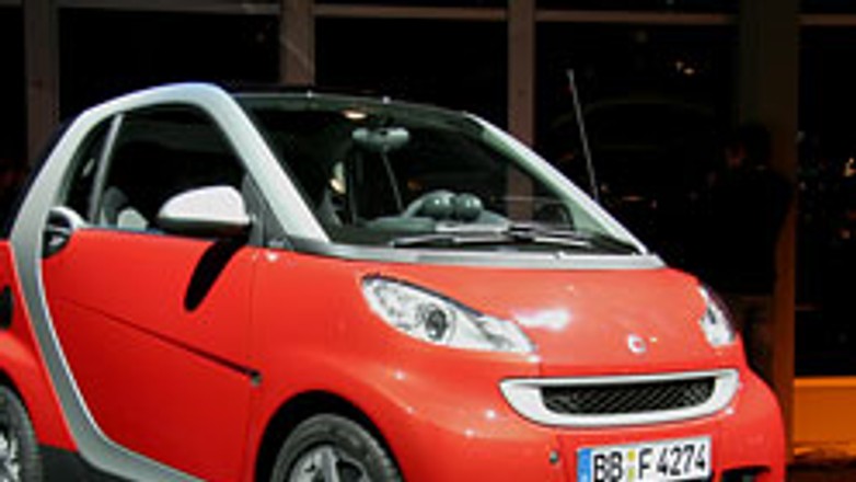 Smart ForTwo: premiera na dachu